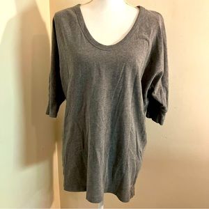 5/$20 Victoria’s Secret gray cozy oversized grunge lounge sweatshirt, S